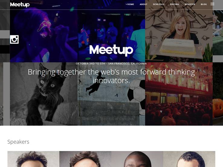 Meetup - Conference & Event